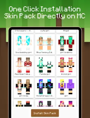 Skin Pack Maker for Minecraft android App screenshot 9