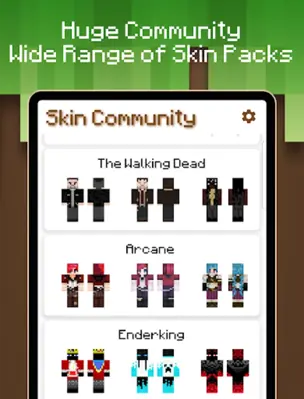 Skin Pack Maker for Minecraft android App screenshot 10