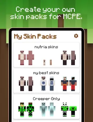 Skin Pack Maker for Minecraft android App screenshot 11