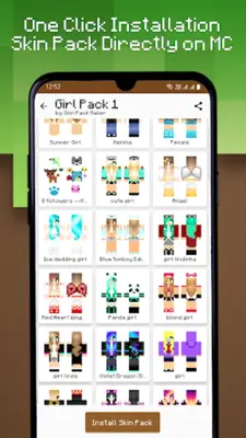 Skin Pack Maker for Minecraft android App screenshot 15