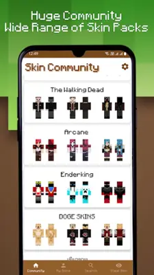 Skin Pack Maker for Minecraft android App screenshot 16