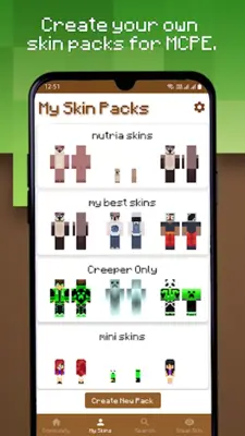 Skin Pack Maker for Minecraft android App screenshot 17