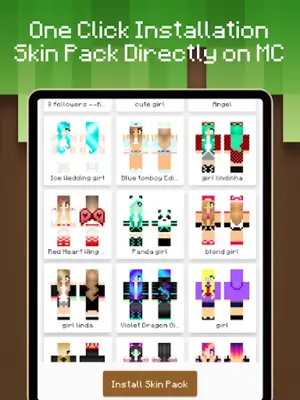 Skin Pack Maker for Minecraft android App screenshot 3