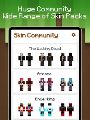 Skin Pack Maker for Minecraft android App screenshot 4