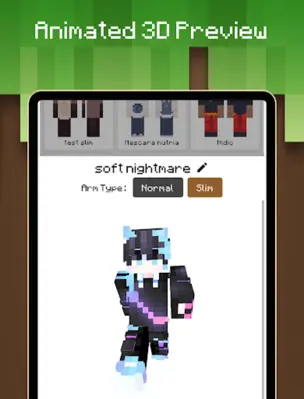 Skin Pack Maker for Minecraft android App screenshot 7